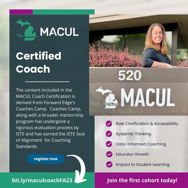 Amaesd Employee And MACUL board member Ashlie O’Connor 